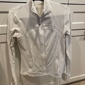 White Lululemon jacket